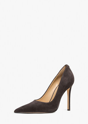 michael kors elyse suede pump