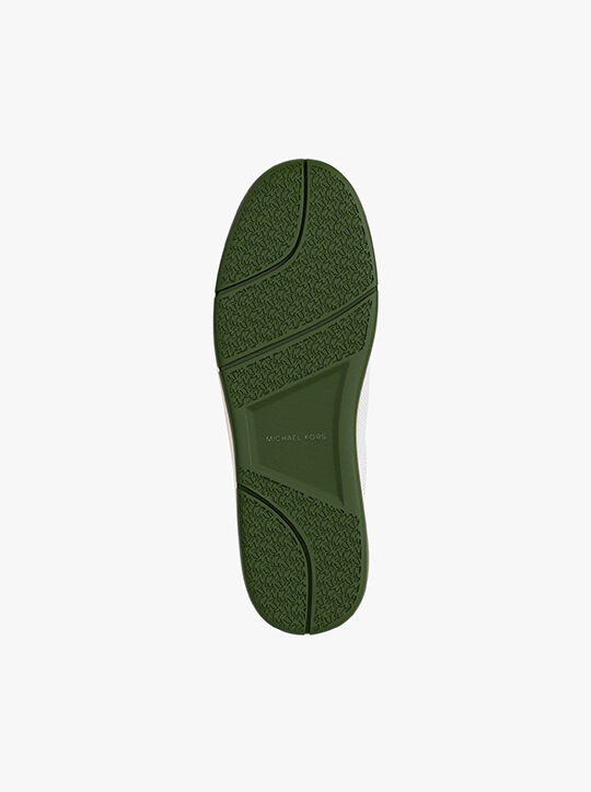 Wilton Perforated Leather Sneaker michael kors wilton perforated leather sneaker