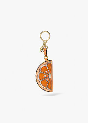michael kors orange bag charm