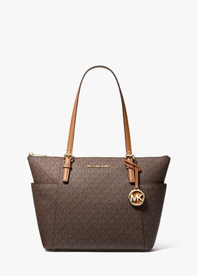 michael kors حقيبة حمل جيت سيت بسحاب علوي