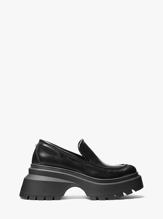 michael kors حذاء شيلوه الجلدي