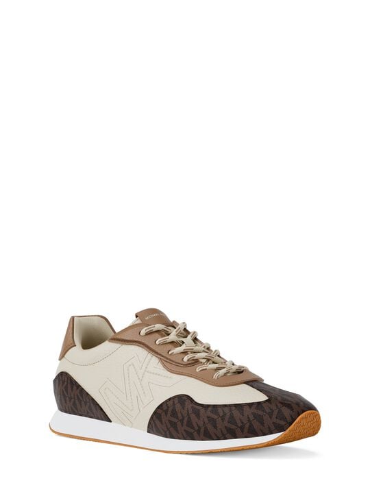Essex Mixed-Media Trainer michael kors essex mixed media trainer