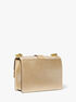 Greenwich Small Metallic Saffiano Leather Crossbody Bag michael kors greenwich small metallic saffiano leather crossbody bag