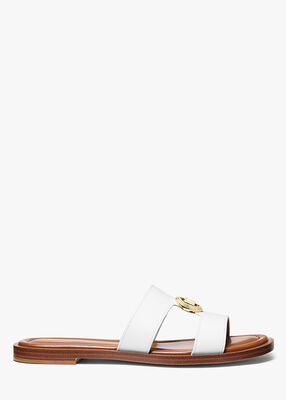 michael kors erin leather sandal