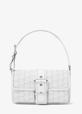 michael kors colby medium empire signature logo shoulder bag