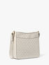 michael kors jet set travel small signature logo messenger bag