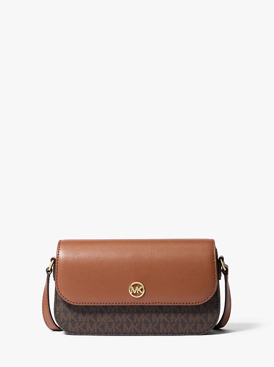 michael kors jet set travel small logo crossbody bag
