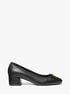 Piper Flex Leather Block Heel Pump michael kors piper flex leather block heel pump