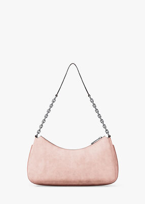 michael kors nolita medium nubuck chain pochette