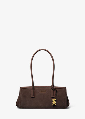 michael kors laila small suede shoulder bag