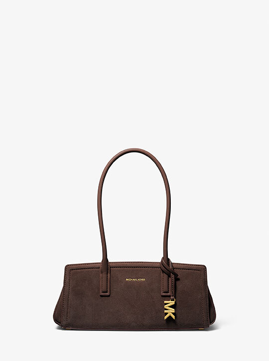 michael kors laila small suede shoulder bag