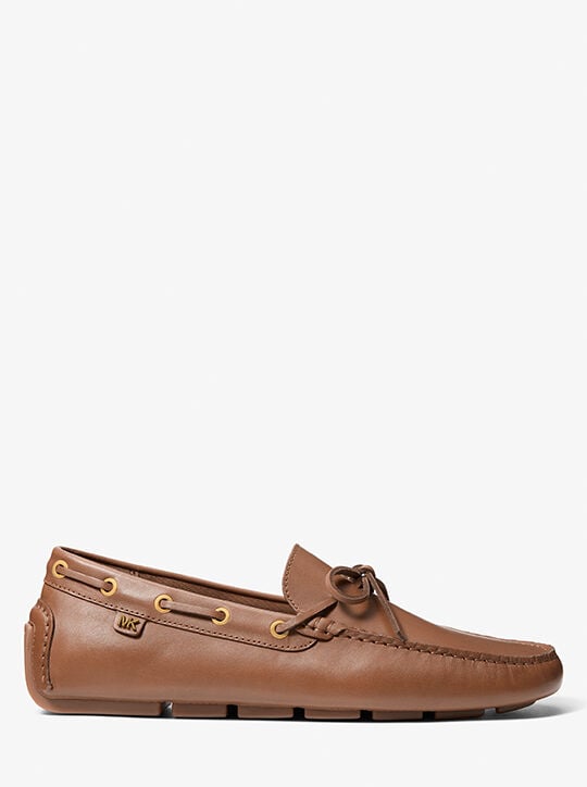 Sayer Leather Moccasin michael kors sayer leather moccasin