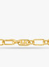 michael kors 14k gold plated empire chain double layer necklace
