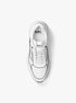 Trevor Leather and Mesh Trainer michael kors trevor leather and mesh trainer