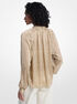 Metallic Printed Georgette Blouse michael kors metallic printed georgette blouse