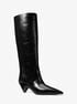 Jayla Crinkled Leather Boot michael kors jayla crinkled leather boot