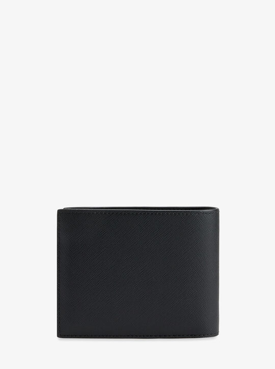 Harrison Crossgrain Leather Billfold Wallet with Passcase michael kors harrison crossgrain leather billfold wallet with passcase