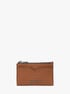 Hudson Logo Embossed Leather Card Case michael kors hudson logo embossed leather card case