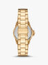 Slim Everest Gold-Tone Watch michael kors slim everest gold tone watch
