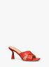 Clara Leather Mule michael kors clara leather mule