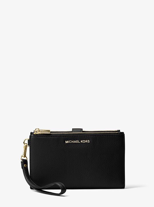 michael kors adele leather smartphone wallet