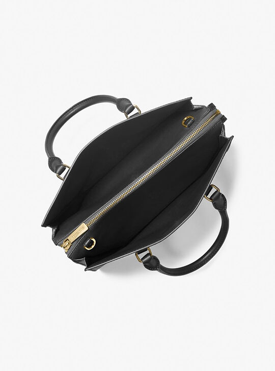 【関税&送料込】Michael By Michael Kors Black Leather Nessa 関税&送料込】Michael By Michael Kors Black Leather Nessa