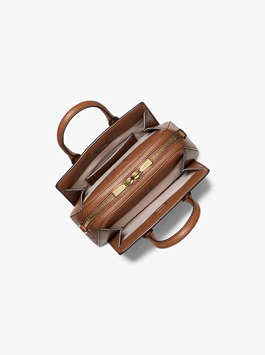 michael kors حقيبة ليلى الجلدية الصغيرة جدًا