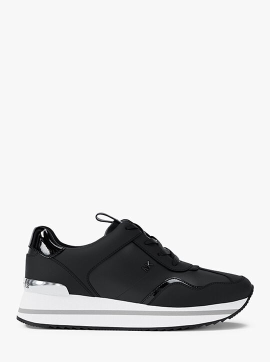 Raina Leather Trainer michael kors raina leather trainer