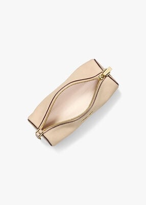 michael kors izzy small nubuck barrel pochette