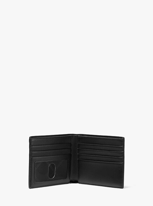 michael kors hudson signature logo billfold wallet