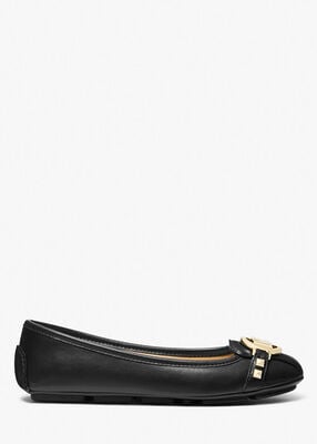 michael kors fulton faux leather moccasin