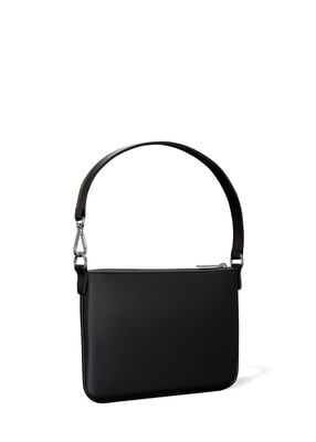 michael kors jet set small pebbled leather convertible wristlet
