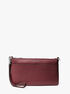 michael kors jet set medium pebbled leather convertible wristlet