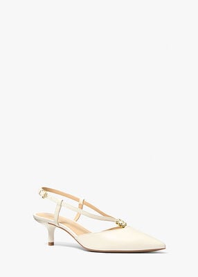 michael kors cherie leather pump