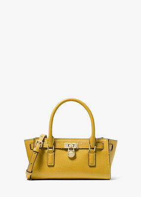 michael kors hamilton moderne extra small leather crossbody bag