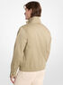 Harrington Stretch Cotton Bomber Jacket michael kors harrington stretch cotton bomber jacket