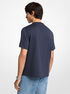 michael kors signature logo pocket cotton t shirt