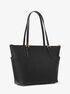 Jet Set Large Crossgrain Leather Top-Zip Tote Bag michael kors jet set large crossgrain leather top zip tote bag
