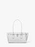 Hamilton Moderne Small Woven Leather Satchel michael kors hamilton moderne small woven leather satchel