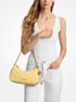 michael kors nolita medium pebbled leather chain pochette
