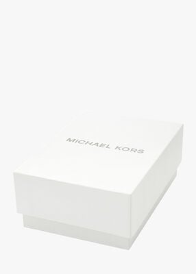 michael kors suri gold tone watch necklace