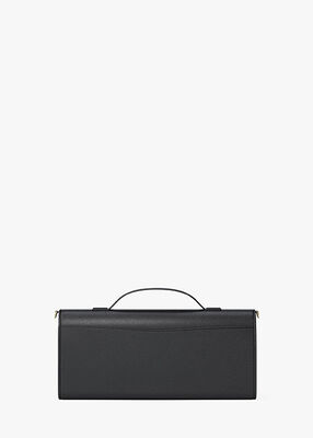 michael kors hamilton moderne medium leather convertible clutch