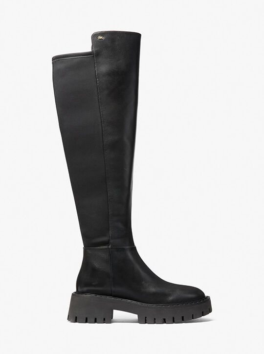 michael kors asher leather boot