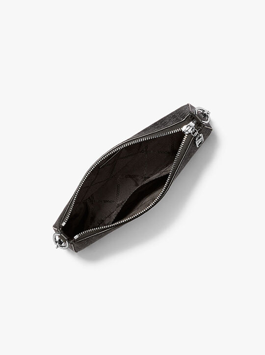 michael kors حقيبة إمباير متوسطة الحجم معدنية بسلسلة