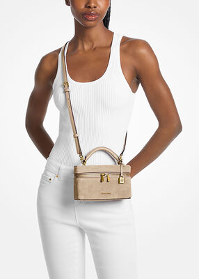 michael kors jana extra small leather convertible crossbody bag