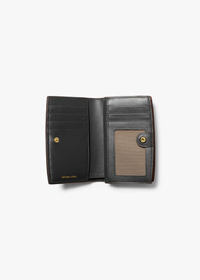 michael kors bryant medium pebbled leather wallet