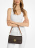 Addie Medium Signature Logo Convertible Shoulder Bag michael kors addie medium signature logo convertible shoulder bag