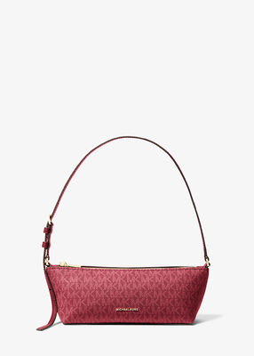michael kors laila small signature logo pochette
