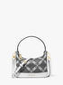 Wythe Small Empire Logo Jacquard Crossbody Bag michael kors wythe small empire logo jacquard crossbody bag