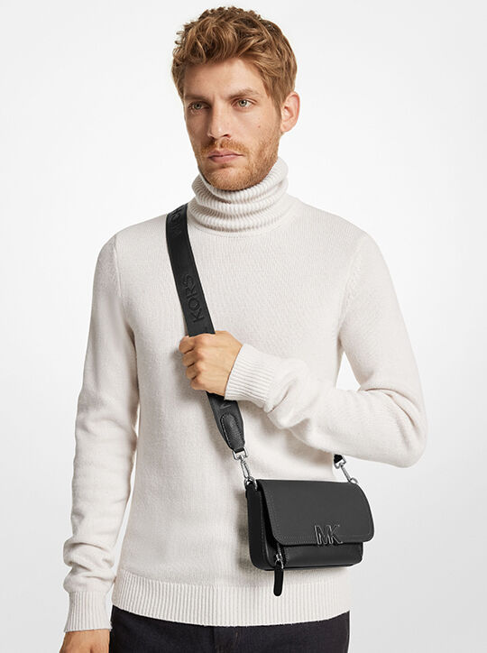 حقيبة كروس هدسون جلدية منقوشة michael kors حقيبة كروس هدسون جلدية منقوشة